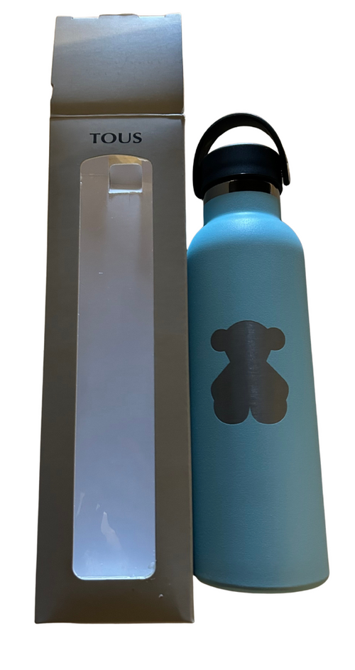 BOTELLA CON RECUBRIMIENTO CERÁMICO BERAR CELESTE - TOUS BABY