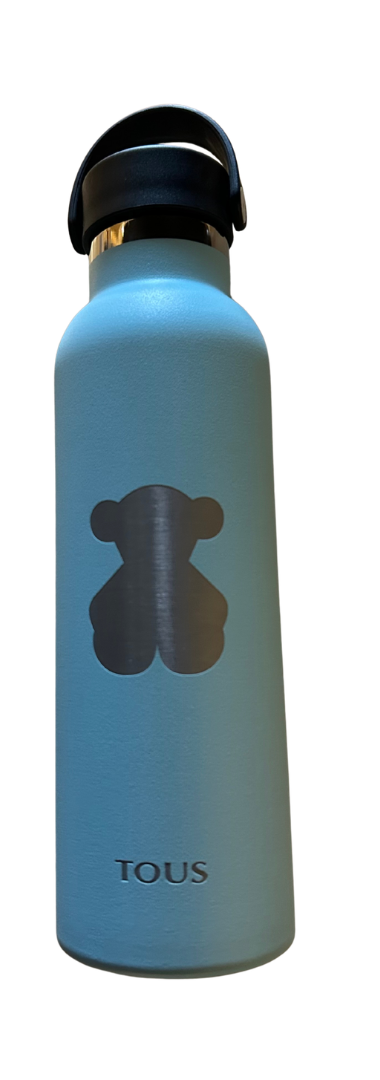 BOTELLA CON RECUBRIMIENTO CERÁMICO BERAR CELESTE - TOUS BABY