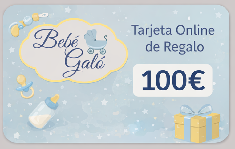 TARJETA REGALO DIGITAL DE BEBÉ GALÓ