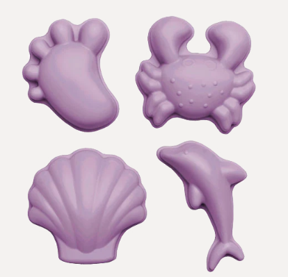 CUBO DE  PLAYA DE SILICONA SCRUNCH