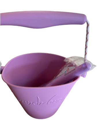 CUBO DE  PLAYA DE SILICONA SCRUNCH